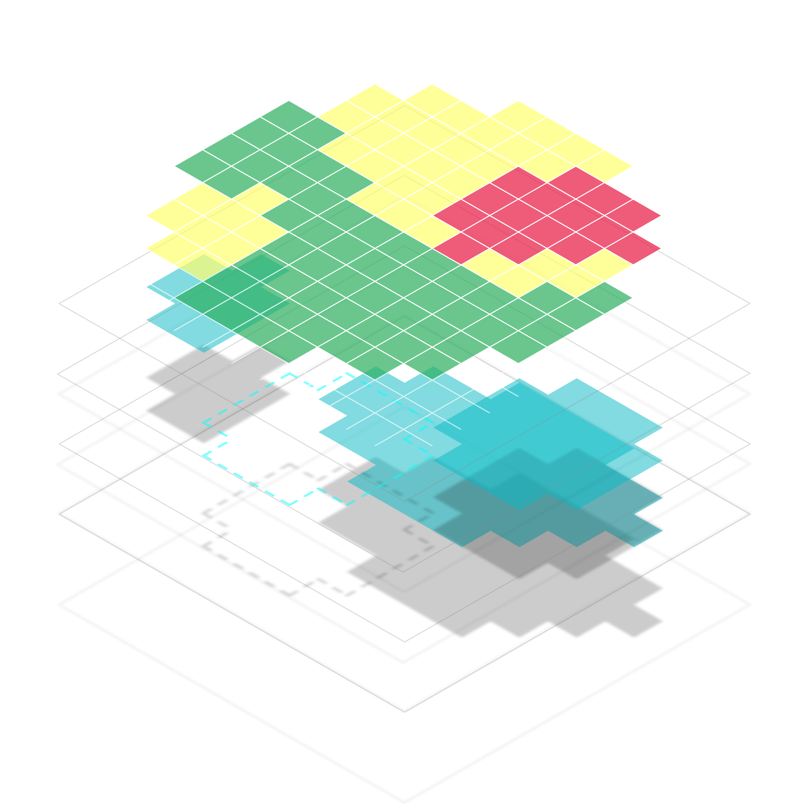 Aggregating interference matrices into compressed sparse matrices
